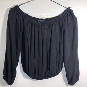 brandy melville shoulder top 🖤